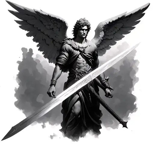 Michael Archangel With A Sword