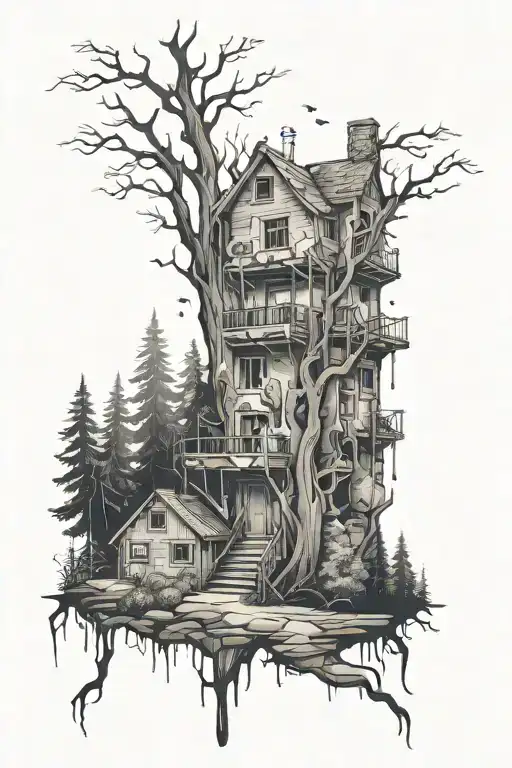 Forest And Urban Graffiti Style