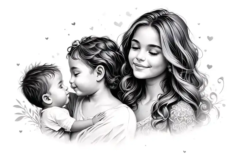 The Love Of A Child For His Mother