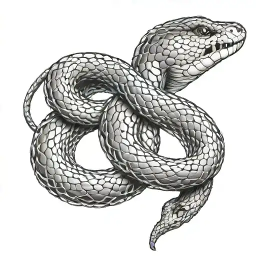 2001 And Snake Intertwined