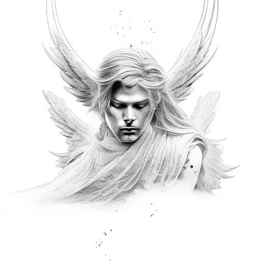 Angel Fallen By His Father