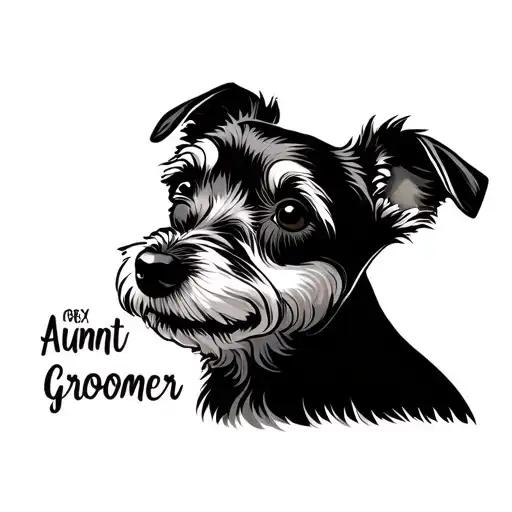 Dog Groomer Aunt Family