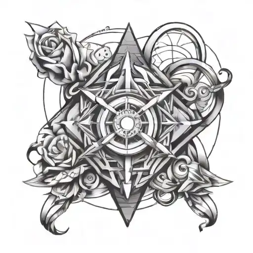 Conceptual Geometrical With The Word Patience And What Goes Around Comes Around