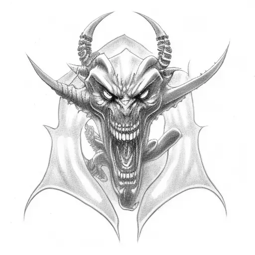 Demon In A Slim Suit Full Body Forearm Piece