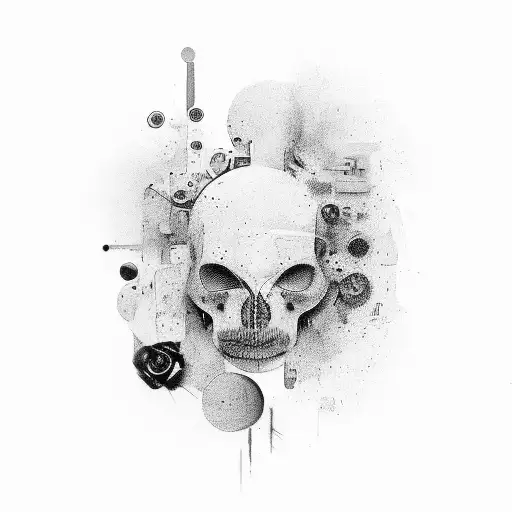 An Abstract Representation Of The Intersection Between Art And Psychology