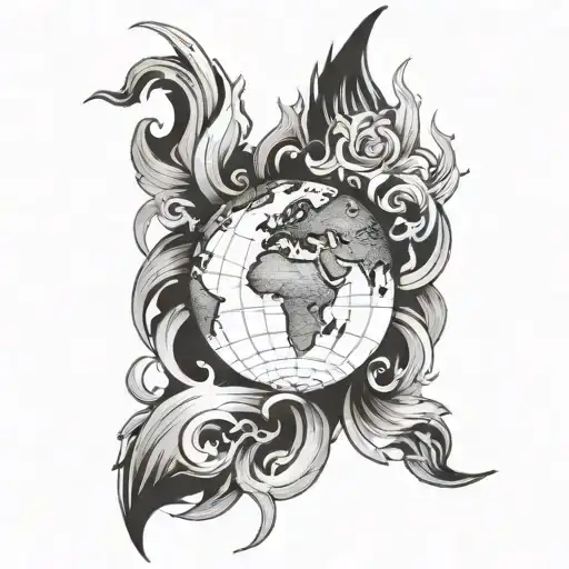 The Earth Is On Fire