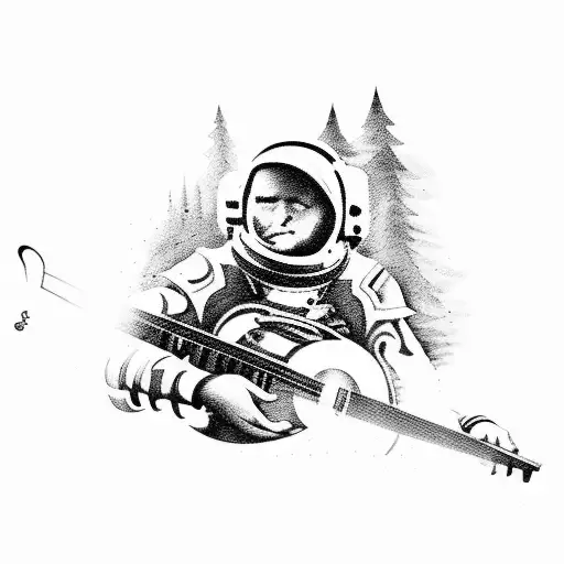 Music Combined With Space And Greece