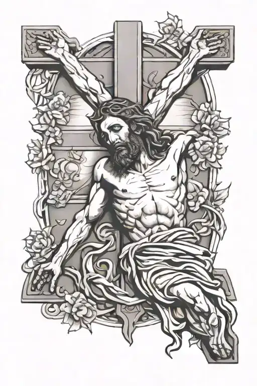 Jesus Dying On The Cross