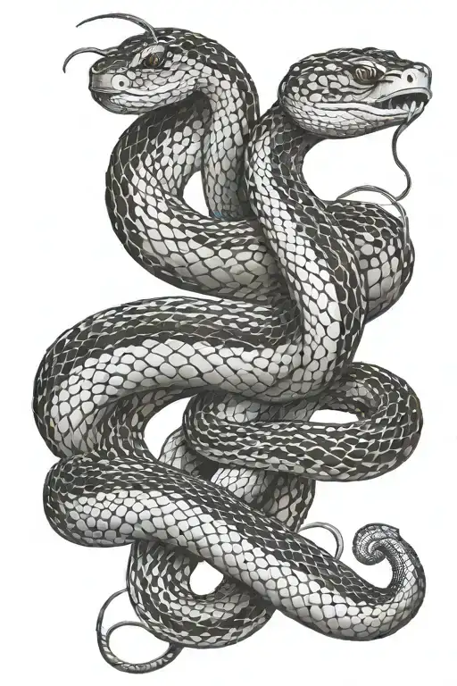 Red Thin Smoke Snake