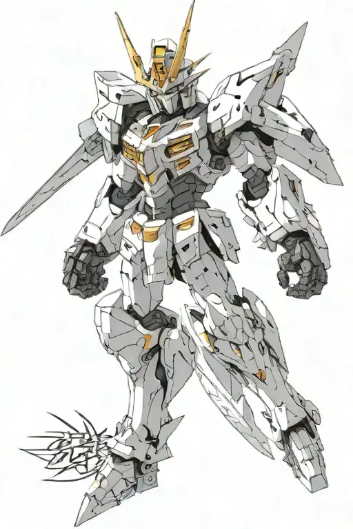 Gundam Barbatos With Sword