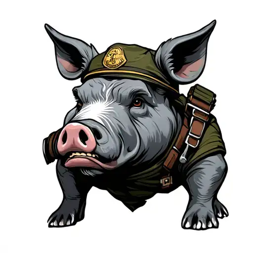 Jhon Pork Daddy Military