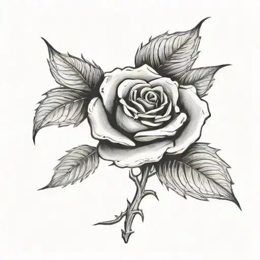 A Rose Made Of Hundred Dollar Bills Forming