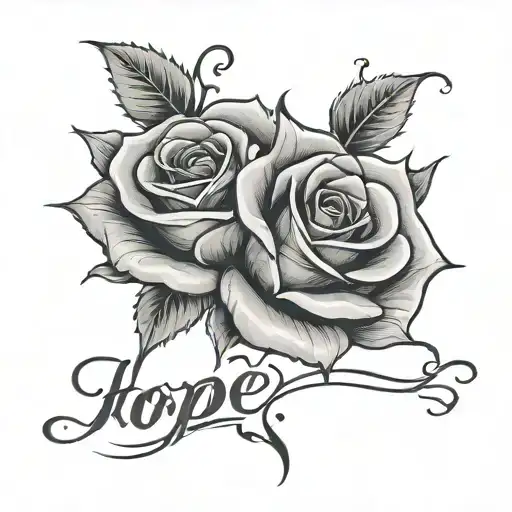 Write 'Hope' And Rose