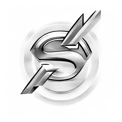 Superman With Wifi Logo In Chess