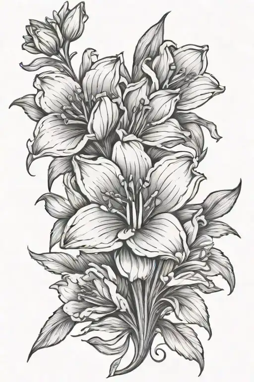 Virgo And Tulips Daffodil For Men