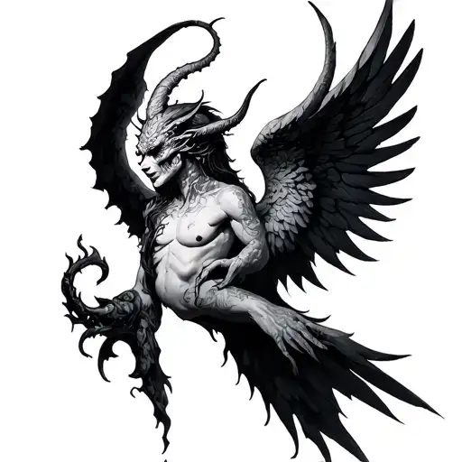 Occult Demon Half Angel