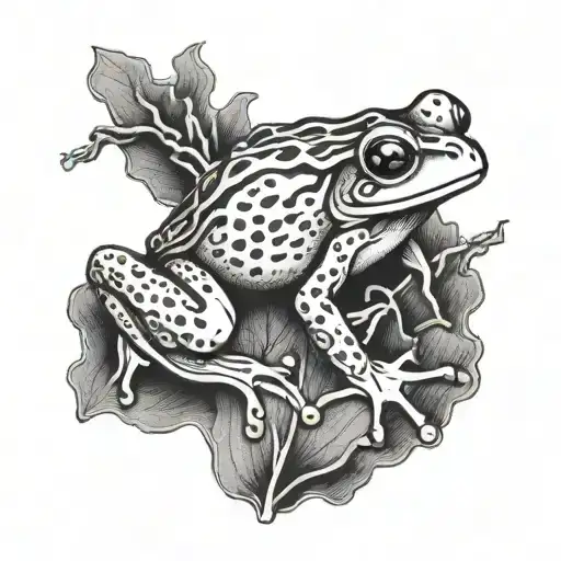 Small Frog Japanese Style