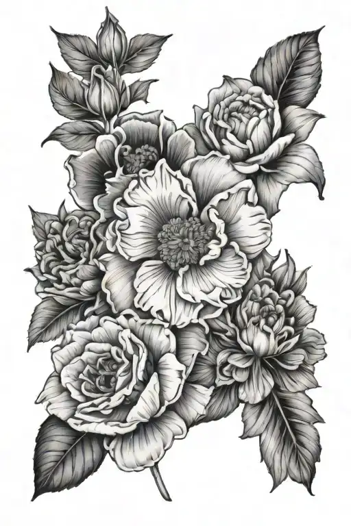 January March April And December Birth Flowers