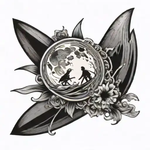 Surf Music Moon Together