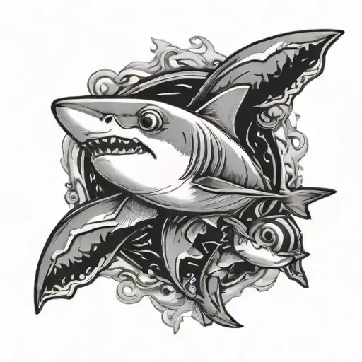 Baby Shark Surrounded