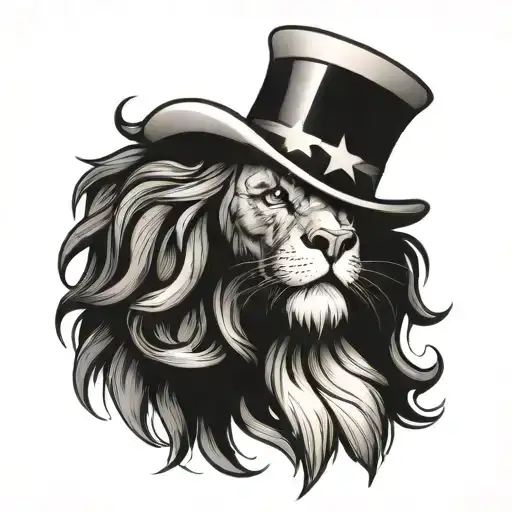 Uncle Sam Lion