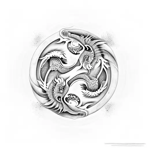 Ying-yang Dragon