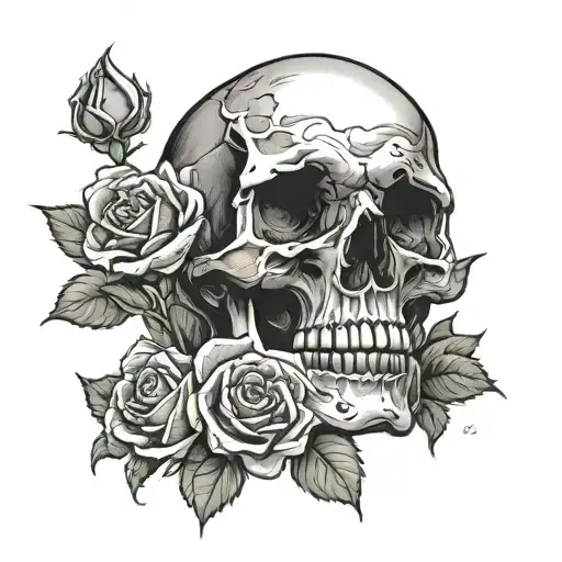 Skull And Rosesw