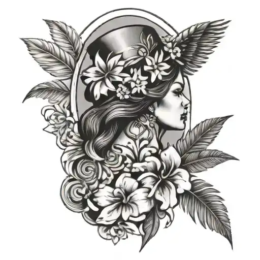 Nurse And Island Of Hawaii