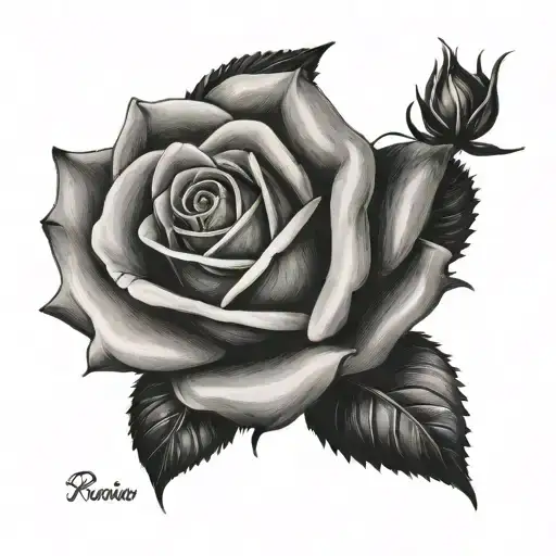 Rose With The Name Presley