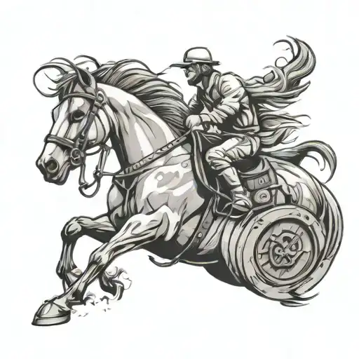 Horse Barrel Racing