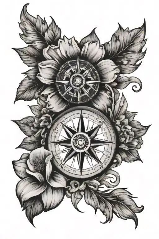 Compass Flowers Growing