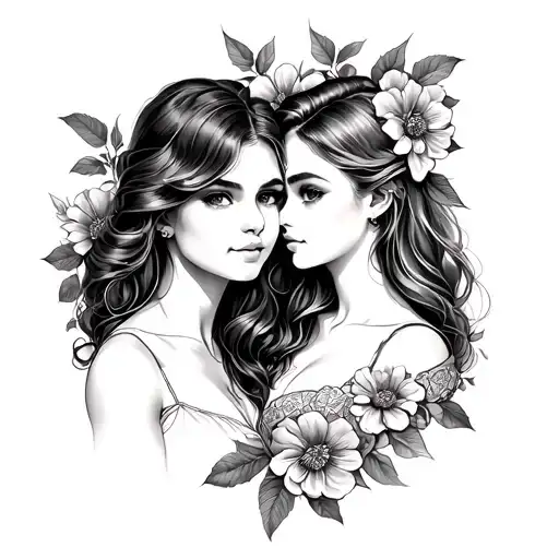 Brother And Sister Tattoo Design Inspired