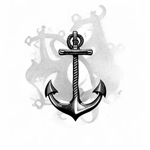 Anchor With Seashells