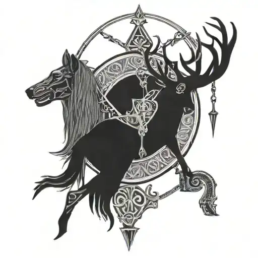 Tarot Card Wardruna Helvegen