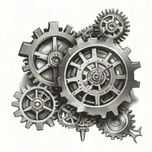 Gear And Clock Gears