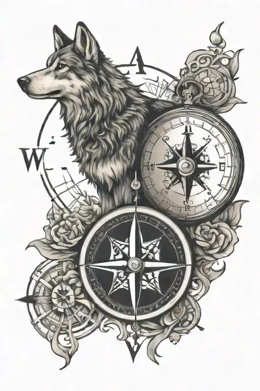 Compass And Alfa Wolf