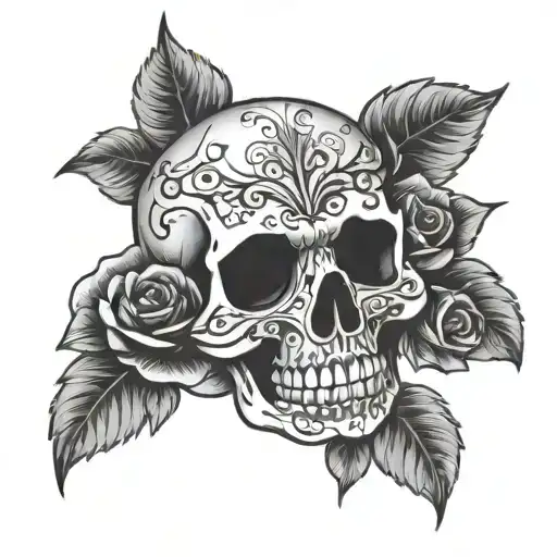 Skull And Rosesw