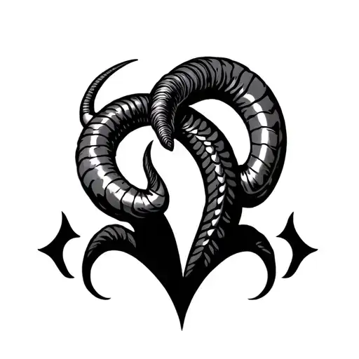 Muscles Capricorn Symbol