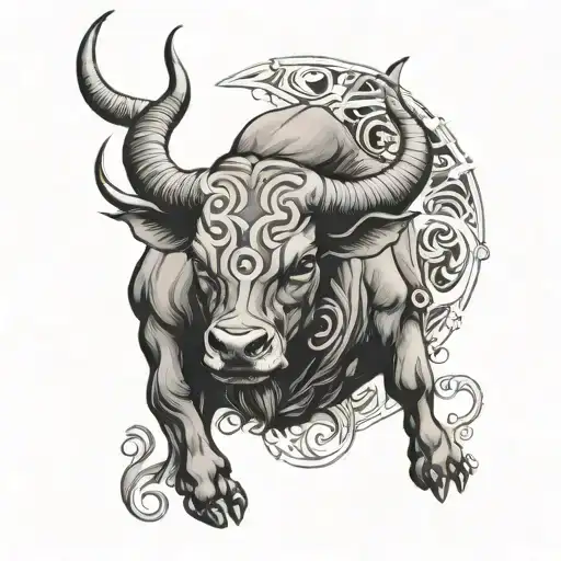 Taurus Cancer Zodiac Symbol