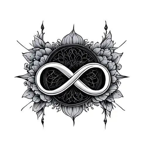 Karma With Infinity Symbol