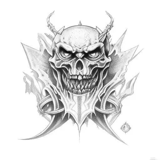 Ancient Evil Forearm Sleeve