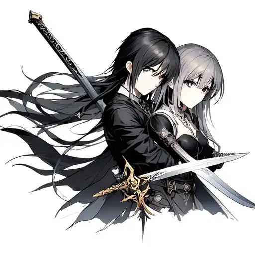 Sword Art Online Kirito And Asuna