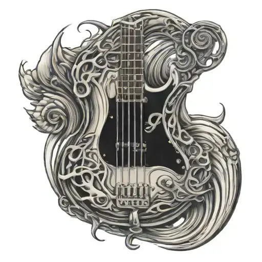Iron Maiden Bass Guitar