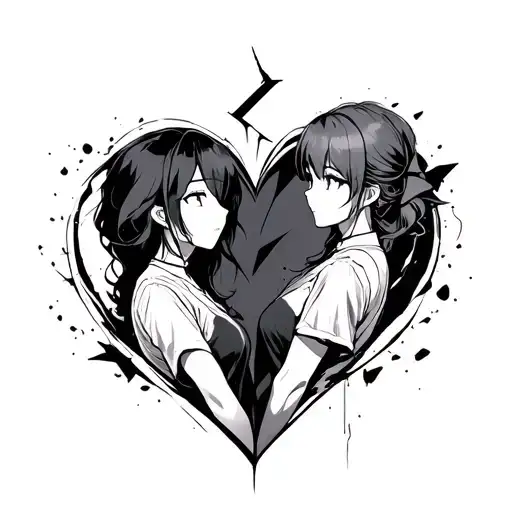 Anime Characters Broken Heart