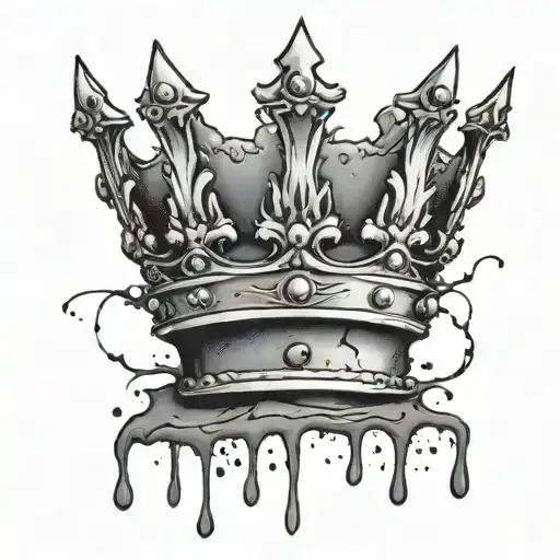 Crown With Blood Dripping