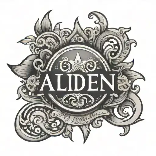 Symbol For The Name Aiden