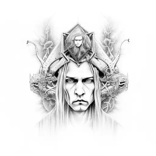 A Hauntingly Beautiful Portrait Of Alice In Chains Band Members