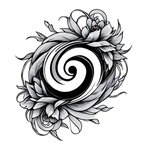 Ying And The Karma Symbol