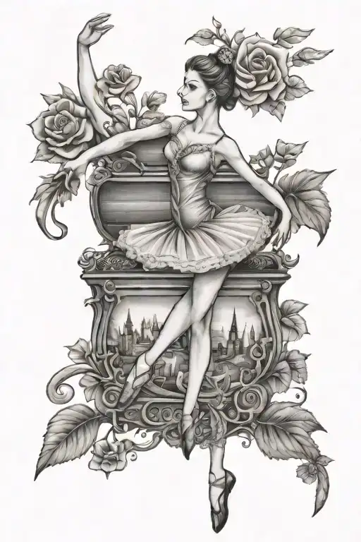 Ballerina Music Box