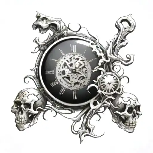 Clock And Bones